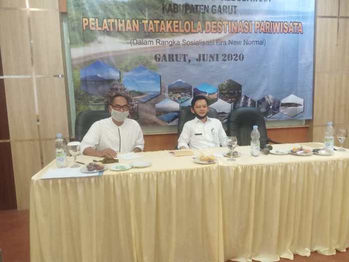 Disparbud Kabupaten Garut Laksanakan Pelatihan Tata Kelola Destinasi Pariwisata 